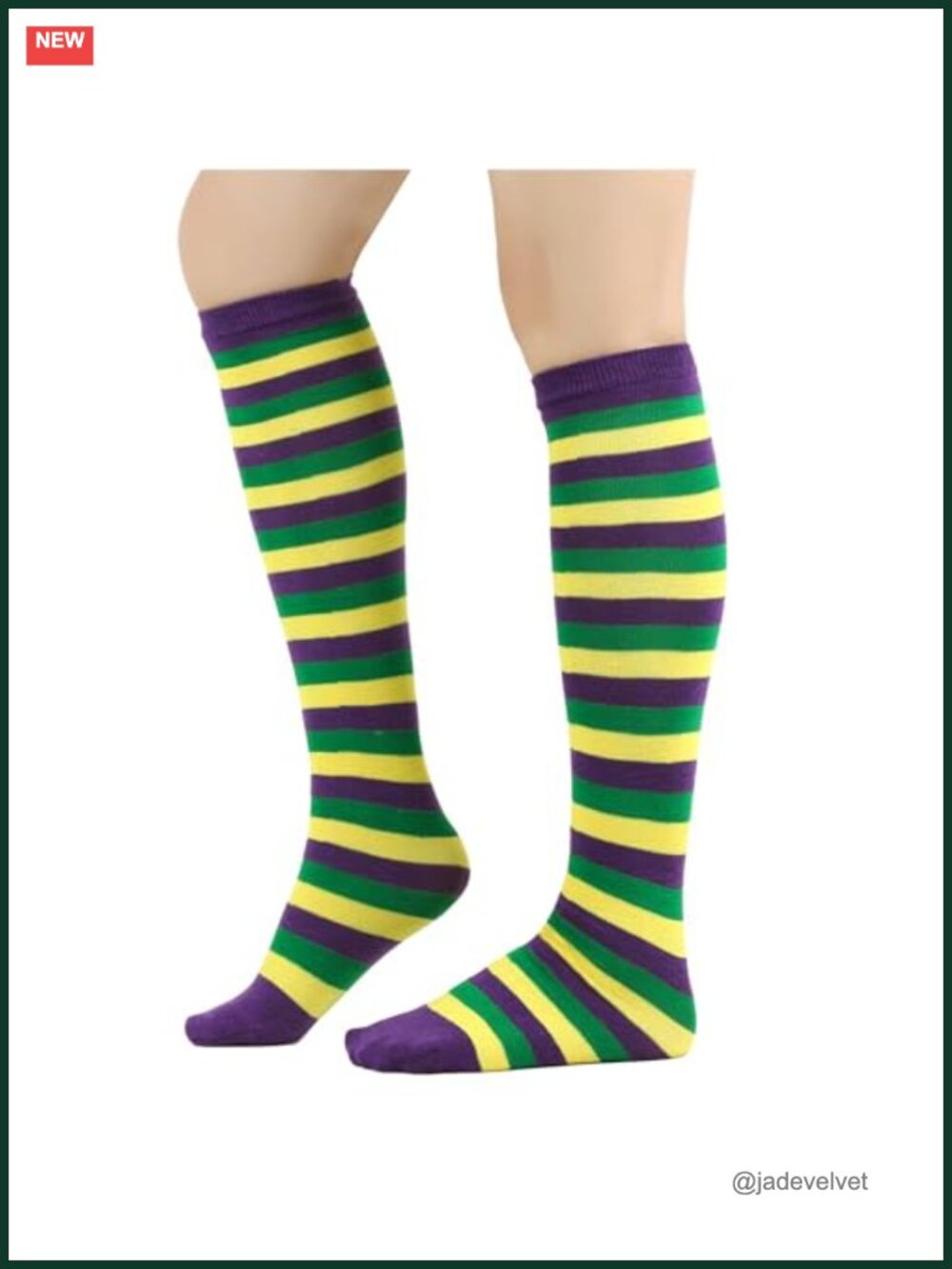 Knee High Athletic Striped Tube Socks Cotton Blend Running Baseball